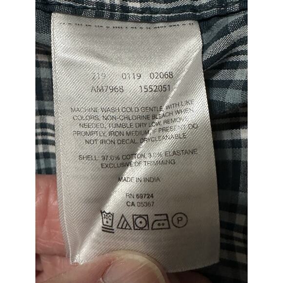 ♡ Columbia Mens XL Plaid Long Sleeve Button Down Dress Shirt - Picture 16 of 16